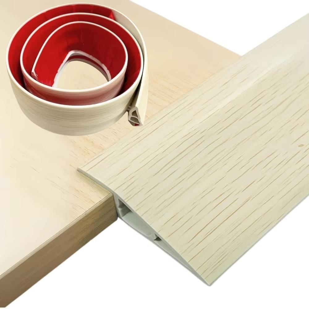 1PC 1m/39.37inch Threshold Ramps for Doorways, Rubber Threshold,Floor Transition Strip Self Adhesive,Door Threshold