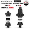 Goldix 370 Road Bike Hub Rim Brakes Star Ratchet 36T 20 24 Hole Hub Straight Pull Noisy K7 Cube Central Locking For Shimano Sram