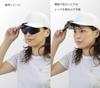 Polarized Golf Sunglasses Attaches To Sunglasses Overglasses BS06 Polarized [Bokenoh] Clip-on [Sabae Planning, Hat] Flip-up (Gray Lenses)