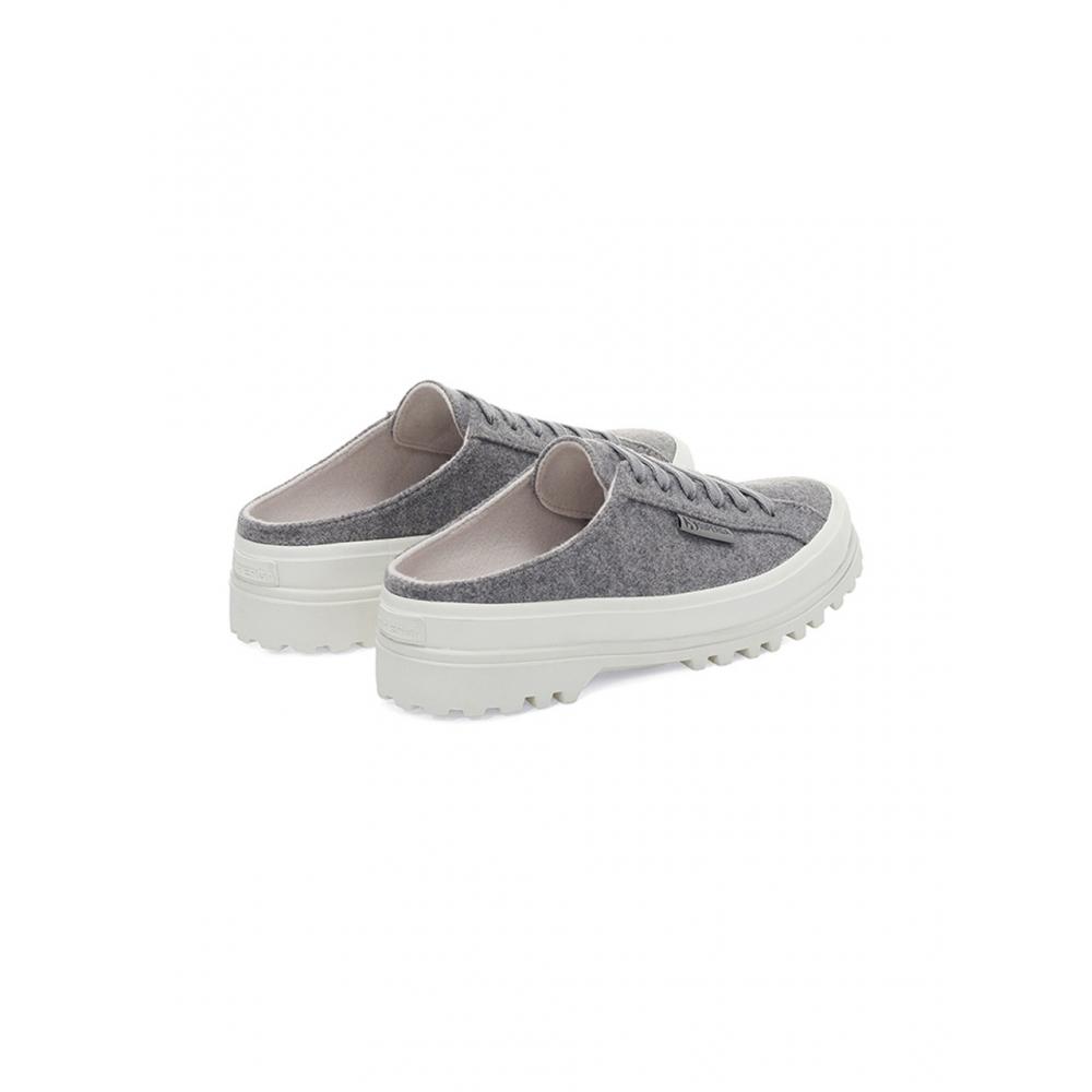 Superga S8122mwa07 Superga 2640 Alpina Mule Felt Grey