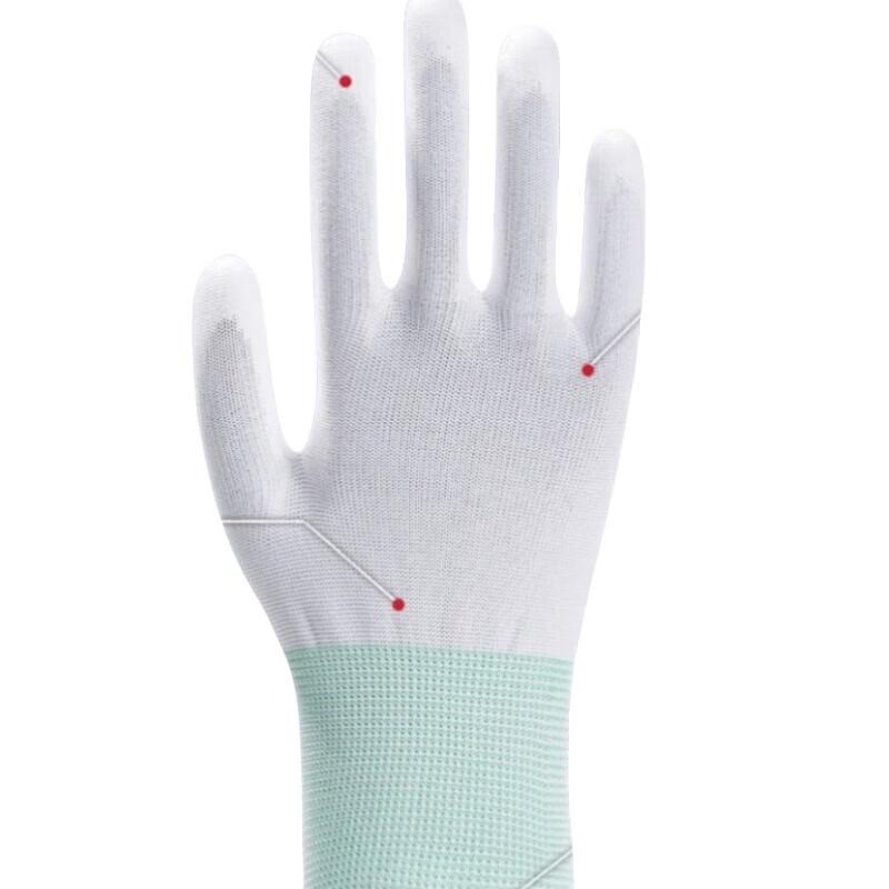 Anbikang PU Anti-Static Coated Labor Protection Work Gloves