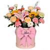 5 Pieces Romantic LOVE Bow Decoration EVA Solid Color Big Bow Hugging Bucket Handmade Bouquet Gift Decoration Mother's Day