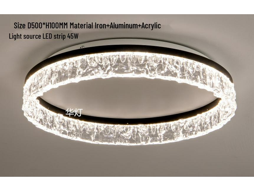 

Минималистичный потолочный светильник в итальянском стиле 2025 года для кабинета и главной спальни Full-Spectrum Three-Color Light