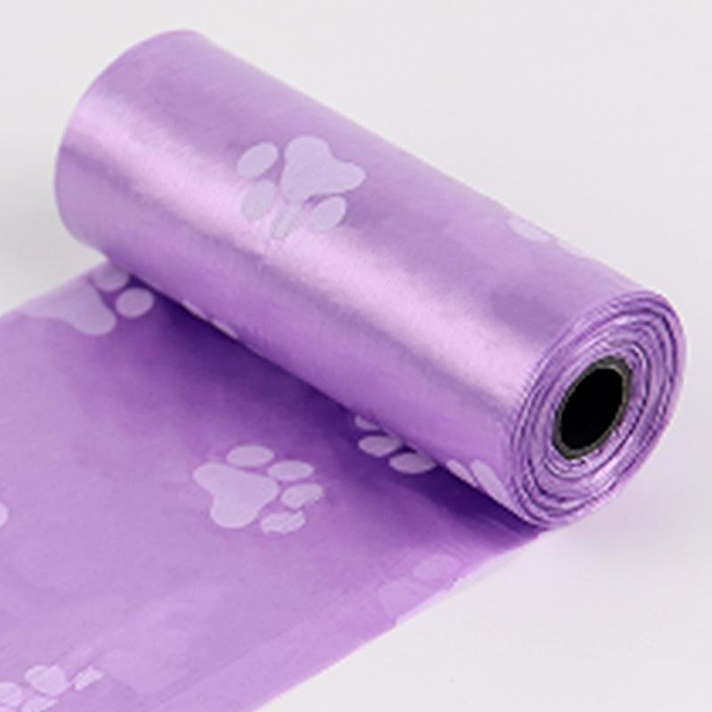 Abbaubare Dicke Hundekotbeutel - Flache Öffnung, Bedruckt, Zubehör zur Aufnahme von Haustierabfällen