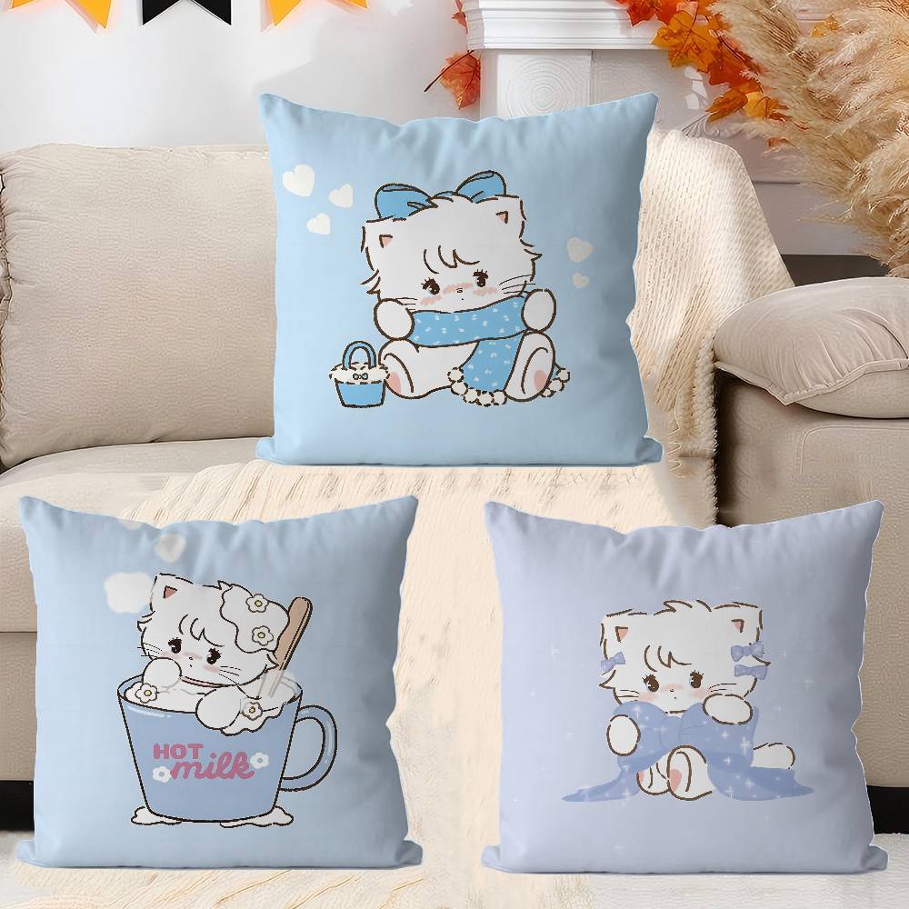 M-Mikko Cute Cushion Cover 30x50 Polyester Sofa Cushions Decorative Throw Pillows Home Decoration Pillowcover