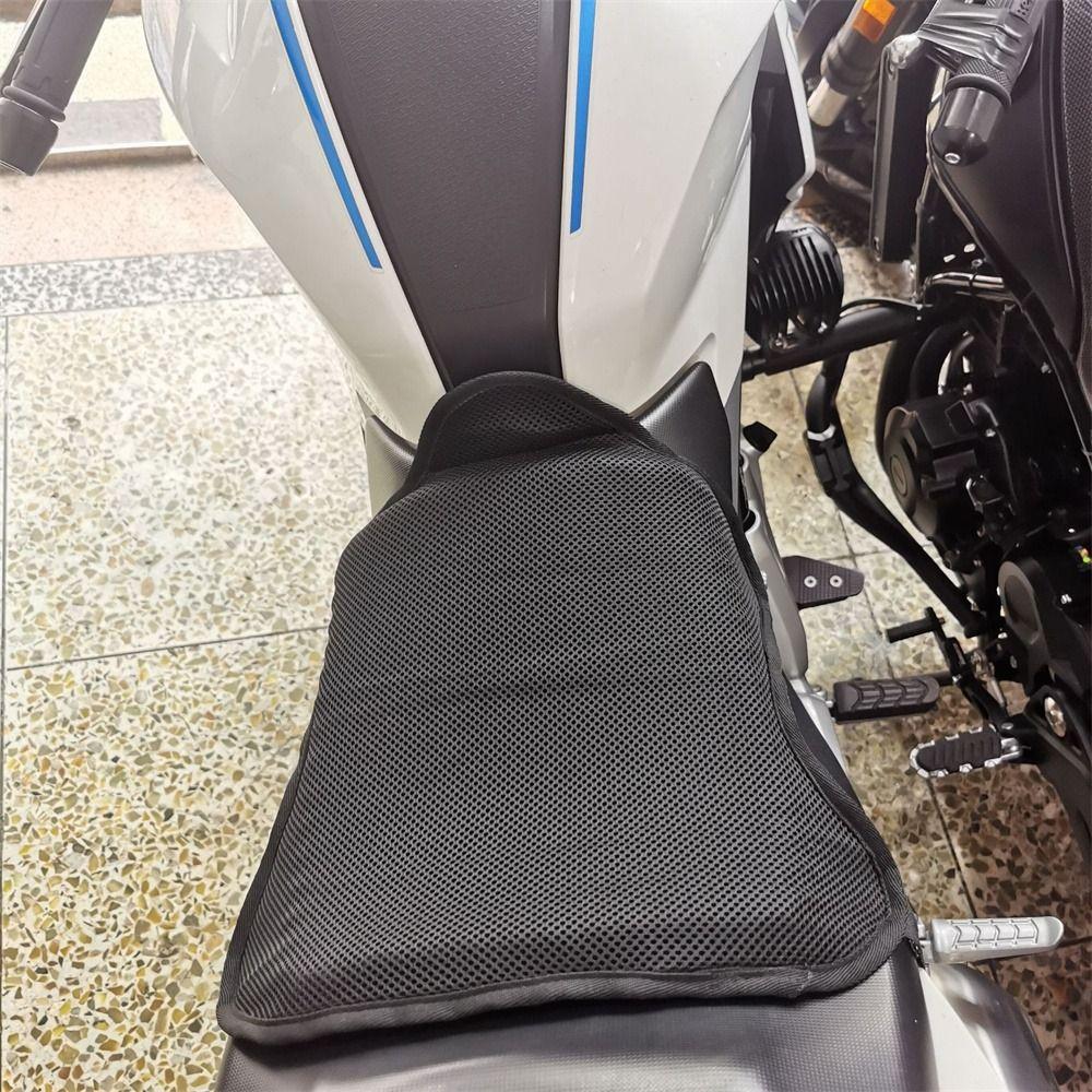 Heat Insulation Motorcycle Gel Seat Shock Absorption Motorbike Cushion  Seat Cover