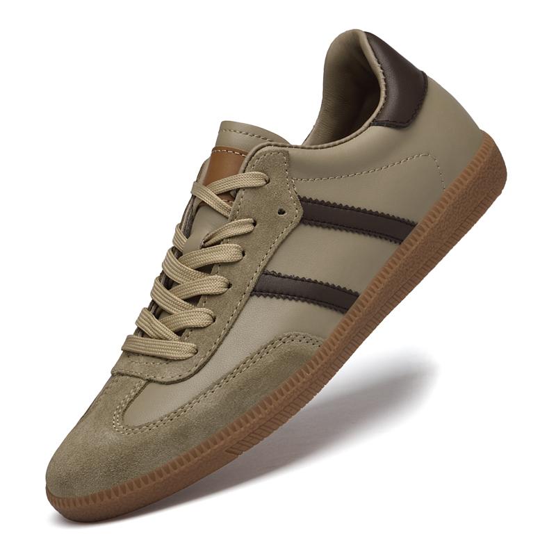 Fashion All-match Male Skate Shoes Skateboard Footwea Genuine Leather Sneakers 2025 New Arrival Mens Tenis Masculino Leisure Walk Flats