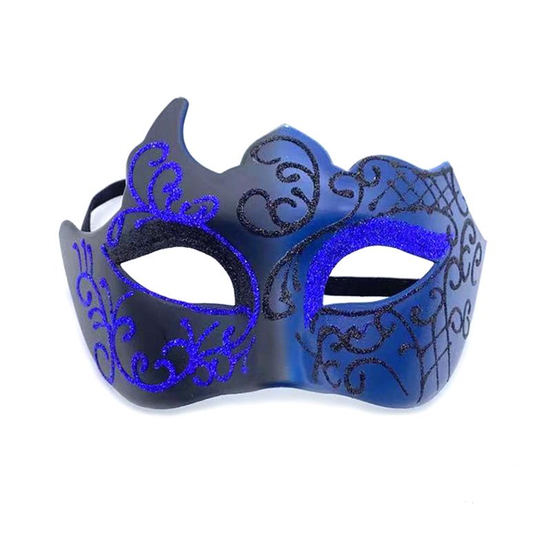 Retro Painted Half Face Masquerade Mask For Women And Men Venice Mask Halloween Costume Accessories Cosplay Party Props