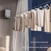 Concealable Clothesline With Steel Cable Wall Mounted Drying Solution for Home Use