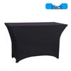 Stretch 6FT Rectangular Tablecloth for Events: Conference, Wedding, Banquet, Cocktail Bar.