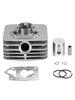 38mm Cylinder Piston Gasket Kit For Simson S51, SR50, KR51, KR51/2, Schwalbe