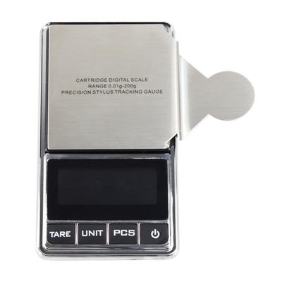 High Fidelity Vertical Tracking Gauge Large Text Digital Display 0.01g Resolution for Cartridge