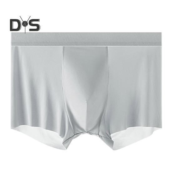 Herr Issidens Boxerkalsonger Medellång Ridning Bred Midja Ultratunna Issidens Shorts Enfärgade U-konvexa Trosor