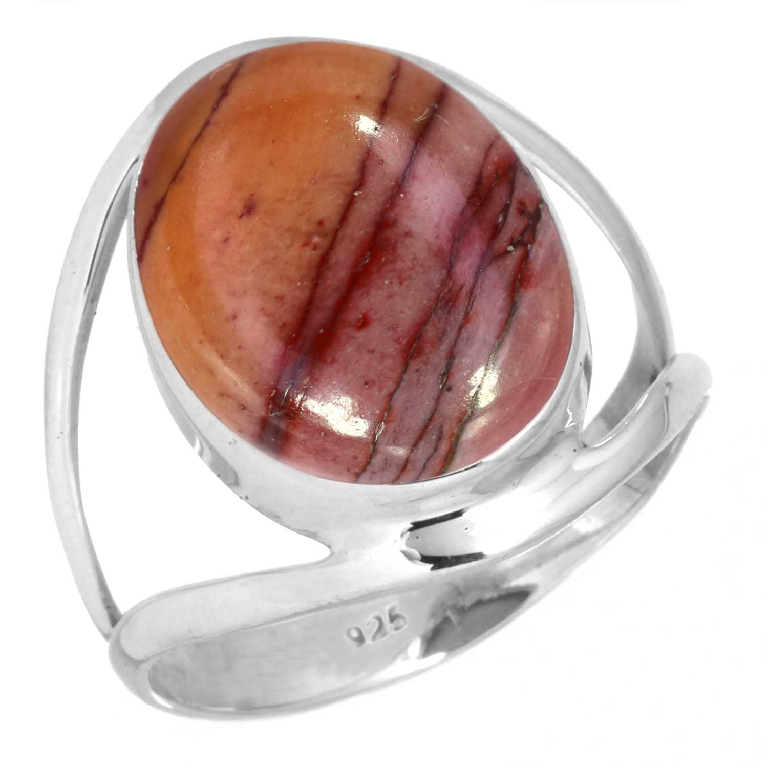 

Кольцо из стерлингового серебра 925 пробы с женскими драгоценными камнями, ювелирные изделия ручной работы, новогодний подарок, мукаит, монтанский агат, моховой агат, колючая устрица, родонит, глаз Шивы, бохо 12