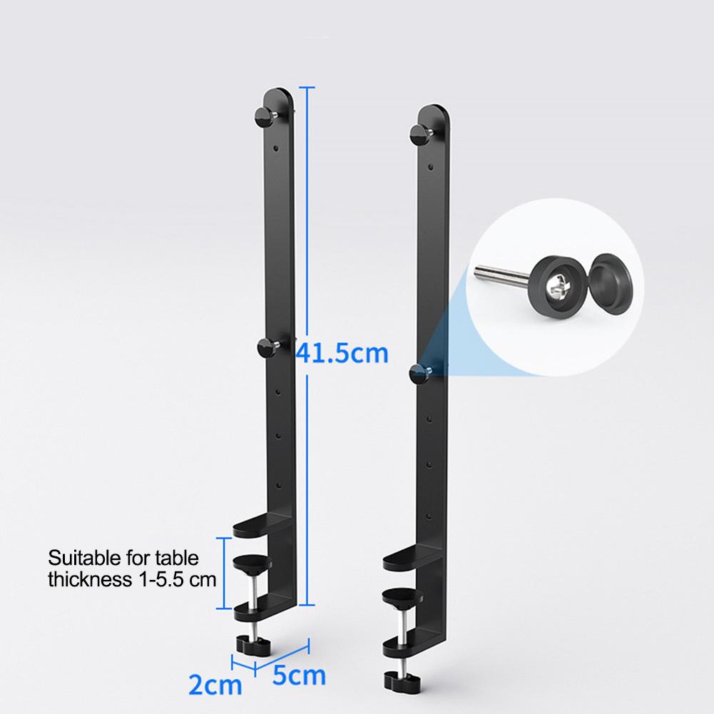 Schreibtischklemme für Lochplatten-Nutzung Handwerkzeugsatz Schreibtischbefestigungshalterung 415*50*20 mm Verlängerte Schreibtischklemme Vielseitige Funktionalität