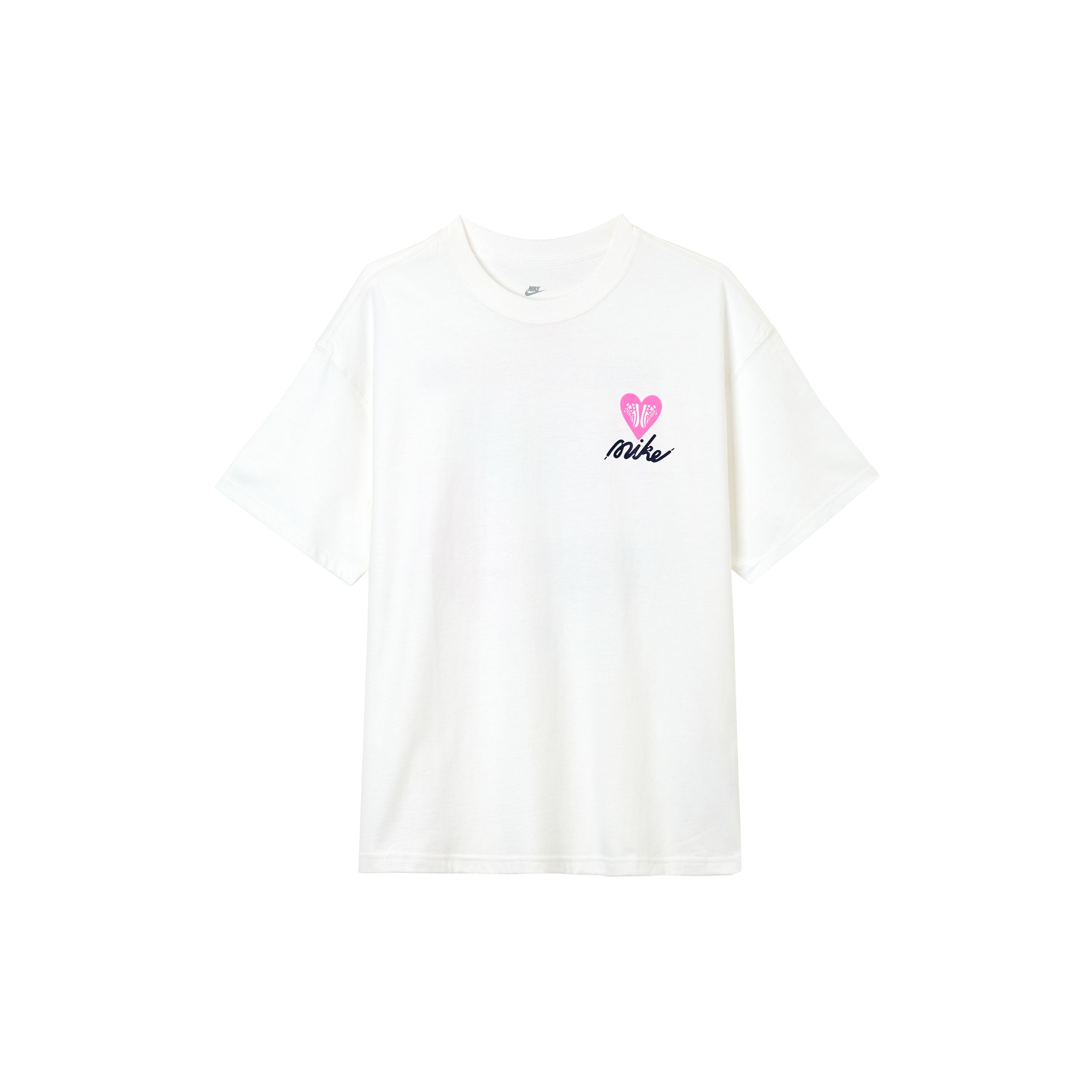 

Nike Sportswear Loose Breathable Printed Casual Soft Comfortable Short Sleeve T-Shirt Men Tops White HJ0585100 XL