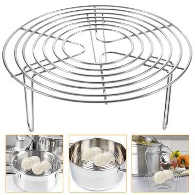 Knödel-Dampfgarer, rund, 304 Edelstahl, Dampfgarer, Kühlregal, Ständer, Stativ, Multifunktions-Koch-/Backhalter