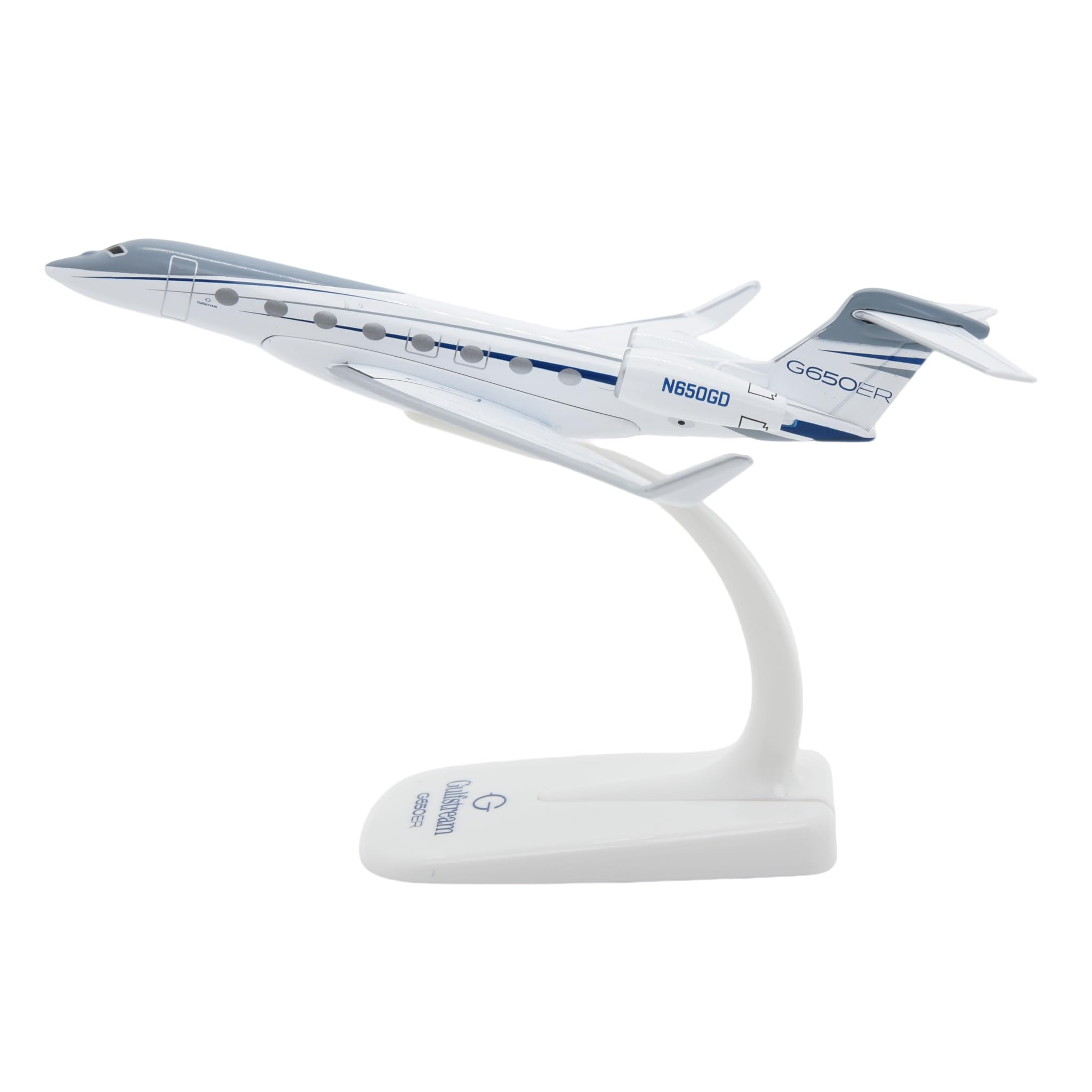 TANG DYNASTY scale 16cm Gulfstream G650ER Business Jet Aircraft Alloy Plane Model Toy 1/200