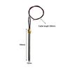 Baston de aprindere pentru cazane Pentru cuptoare pe peleți 300W Oțel inoxidabil 10mm x 160mm cu Cablu rezistent la căldură 350mm