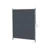Side Awning - - 200 X 292 Cm - Adjustable Height 215–305 Cm - UV40+ Coated Polyester - Aluminum Structure