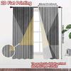 2D FLAT PRINTING 2pcs Curtains (Without Rod) Golden Triangle Abstract New year Festival Popular Curtains&Drapes Versatile