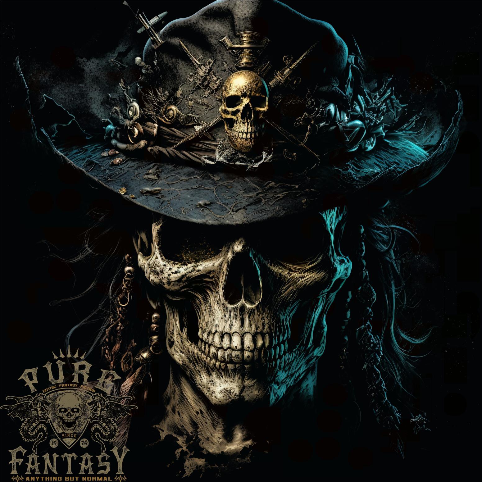 26 Pirate Skull 4 Mens T-Shirt 100% Cotton Unisex T-Shirt XXXXL