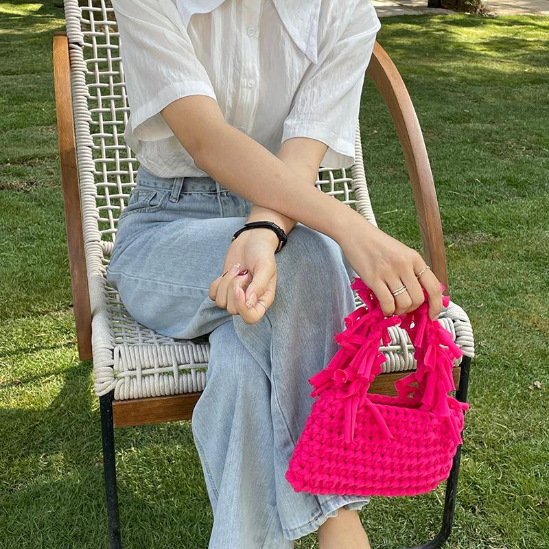 Women's handbag holiday bag leisure cool hollow small design spring and summer