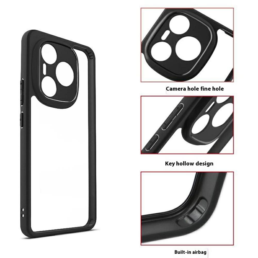 For Honor Power 5G Case Shockproof PC + TPU Clear Back Phone Cover