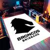 Brisbane Broncos Pride Carpet Rug for Living Room Bedroom Home Sofa Decoration,Kids play Nonslip Floor Mat