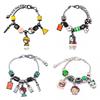 Demon Slayer Kimetsu No Yaiba Pendant Bracelet With Alloy Charm For Fans And Giftgiving