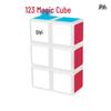 Qiyi 223, 233, 123 Zauberwürfel: Lern- und Spaß-Anfänger-Puzzlespielzeug für Kinder.