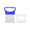 Effortless Onion Slicer Holder Stainless Steel Meat Tenderizer Needle  for Onion Lemon
