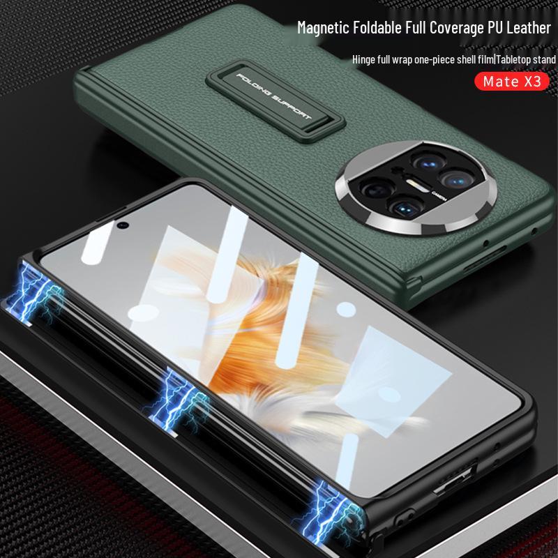 Huawei MateX3 Full Coverage Leather Hard Shell Case - Simple, Durable, Anti-Fall Design