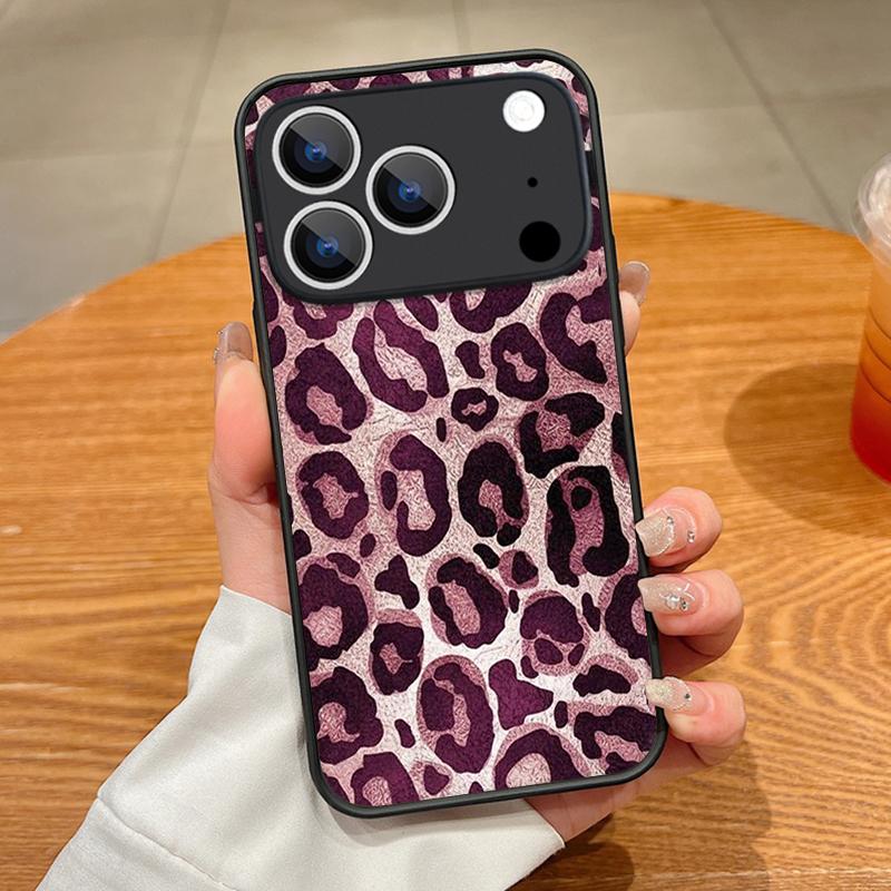 Goldene Leopardenmuster Hülle Für iPhone 17 Pro Max Hülle iPhone 16 Pro Max 15 14 13 16E 17E Magnetisch Für Magsafe Hybrid Matte Abdeckung
