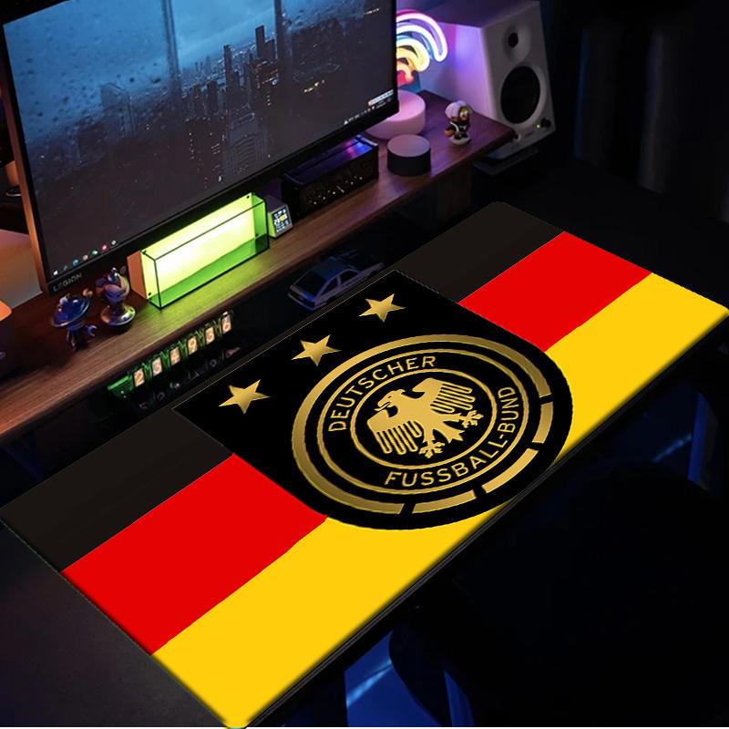 German Football Federation Emblem mouse pad, rubber base, esports desk mat, mouse pad for gamers and office use, gaming desk , easy to clean mat