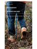12-Tooth Manganese Steel Ice Cleats: Outdoor Anti-Slip Shoe Spikes for Icy Roads & Mountaineering