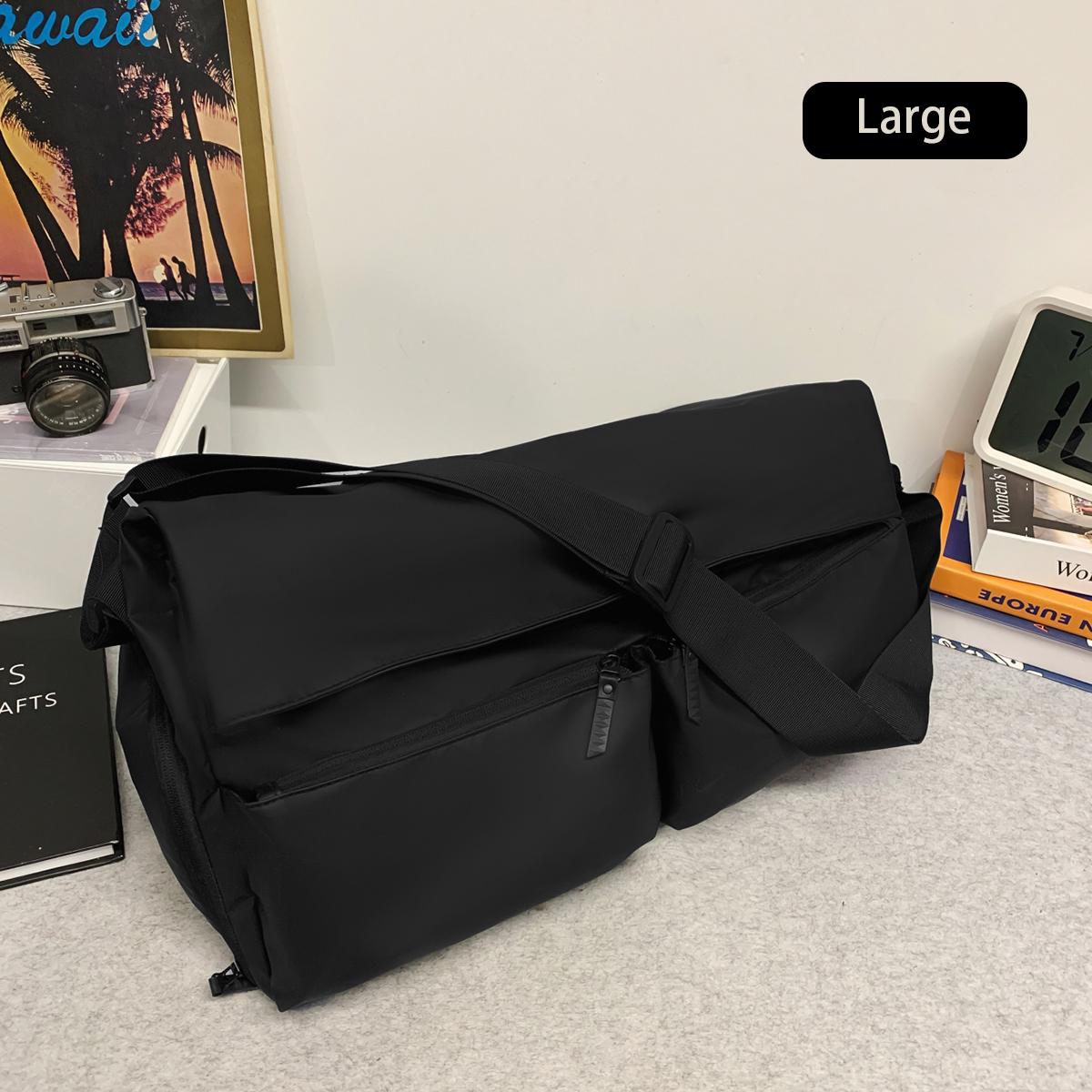 

New Men s Bag Large Capacity Business Casual Men s Shoulder Crossbody Bag Waterproof and Wear-Resistant Multi-Flap Pocket