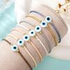 Devil's Eye Multi-Color Seed Bead Bracelet: Trendy, Versatile Hand Jewelry for Men and Women