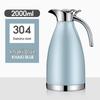 Thermos Stile Europeo in Acciaio Inossidabile 304, Grande Capacità a Doppio Strato per Caffè e Acqua Calda - Logo Regalo Personalizzabile