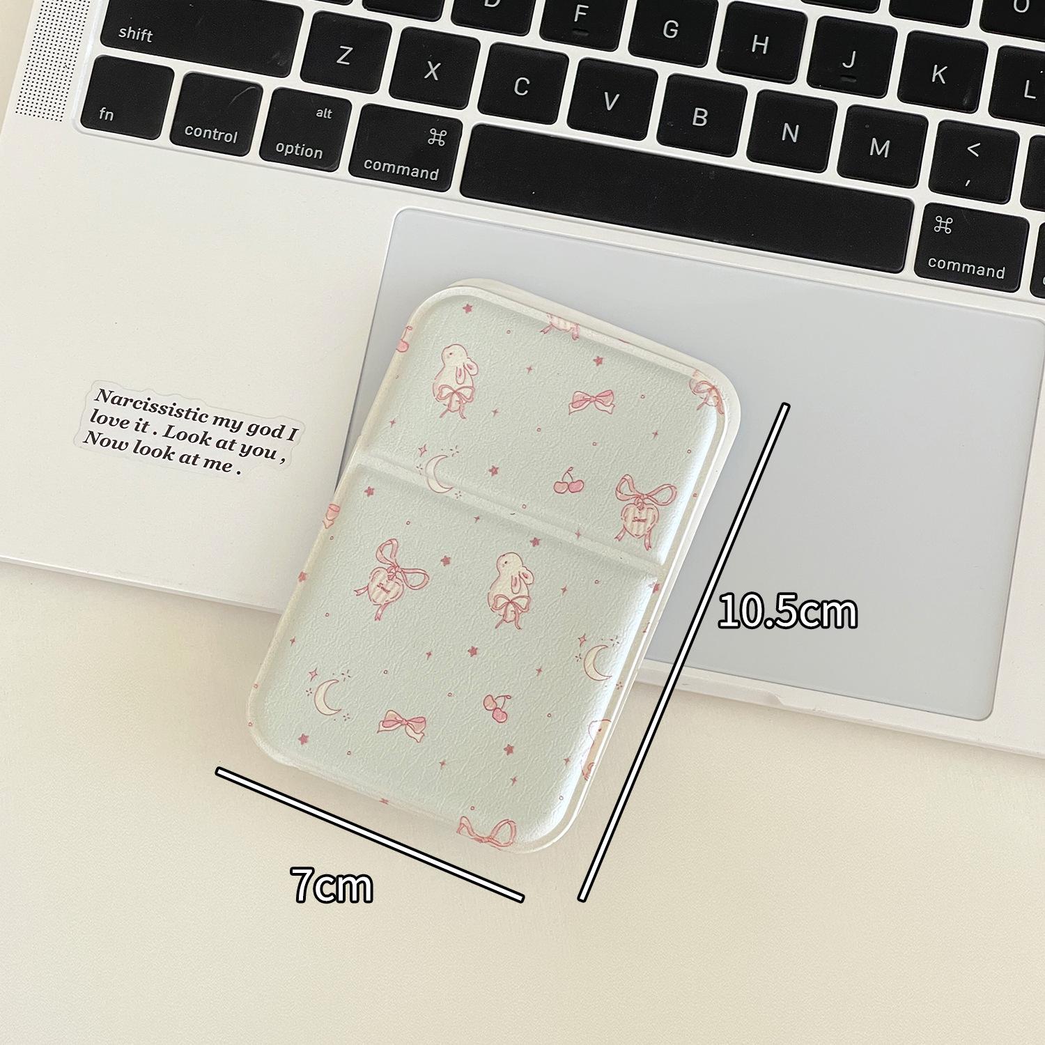 

Cartoon Foldable Desktop Vanity Mirror - Portable for Dorm, Office, or Home