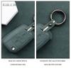 Leather Car Key Case Cover Shell   for VW Volkswagen Golf 7 MK7 Tiguan MK2 for SEAT Ateca Leon FR 2 Ibiza for Skoda Octavia A7