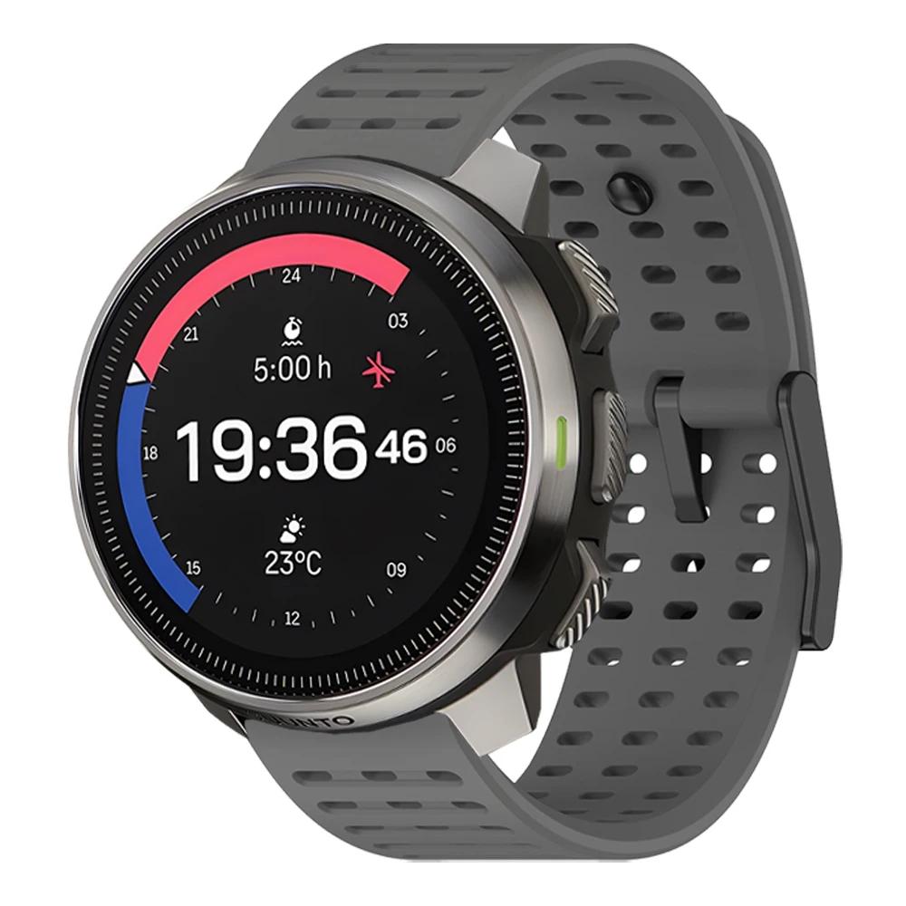 22mm Strap For Suunto RACE S / Ocean / Vertical Silicone Wristband For Suunto 5 9 Peak Pro Replacement Watch Band Bracelet