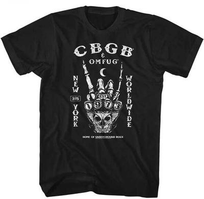 CBGB New York Home Of Underground Rock World Wide Men T Shirt Music Merch