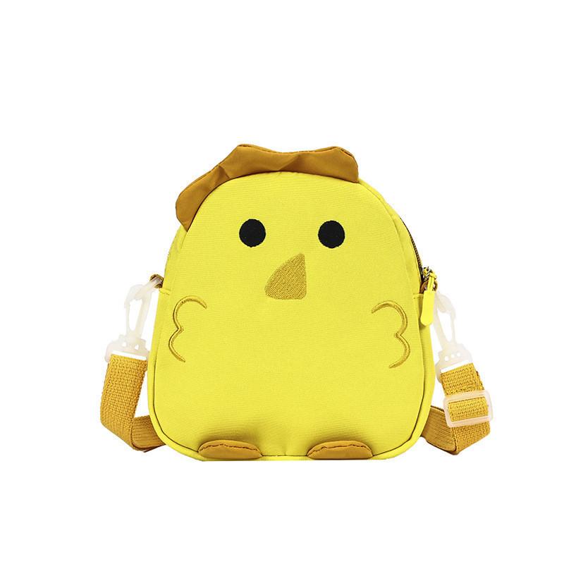 Cute Chick Cartoon Shoulder Bag For Kids Lightweight Mini Crossbody For Boys And Girls Daily Use