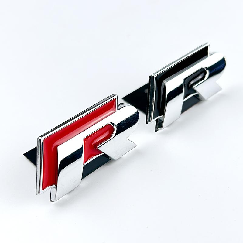 Golf 3 4 MK3 MK4 2026 Hot For VW VOLKSWAGEN 3D Metal R Badge Car Grill Emblem Stickers Decal For VW Volkswagen Jetta Bora Candy