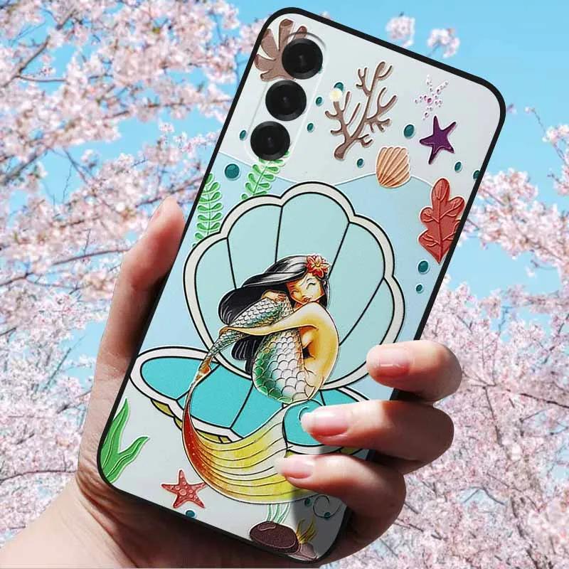 3D Relief Embossed Retro For Galaxy A17 5G Case Soft Silicone Back Cover Cases For SAMSUNG Galaxy A17 A17 5G 3D TPU Relief Cases