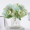 Beautiful Artificial Silk Fake Flowers Wedding Valentines Bouquet Bridal Decor