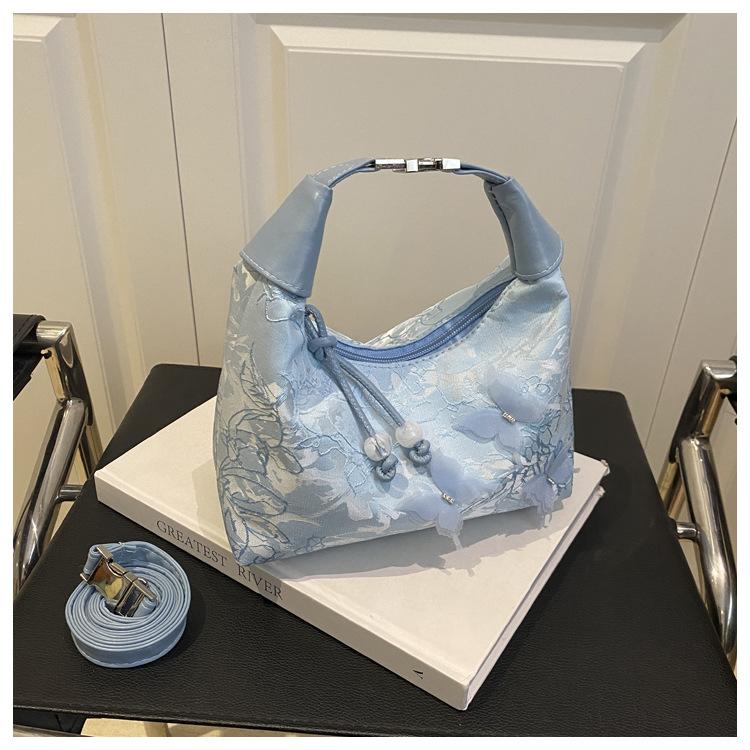 Butterfly 2025 new fashion trend lightweight simple large capacity messenger handbag bag women