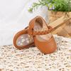 Baby Fashion Princess Shoes: PU Leather Soft Sole for 0-1 Year Olds