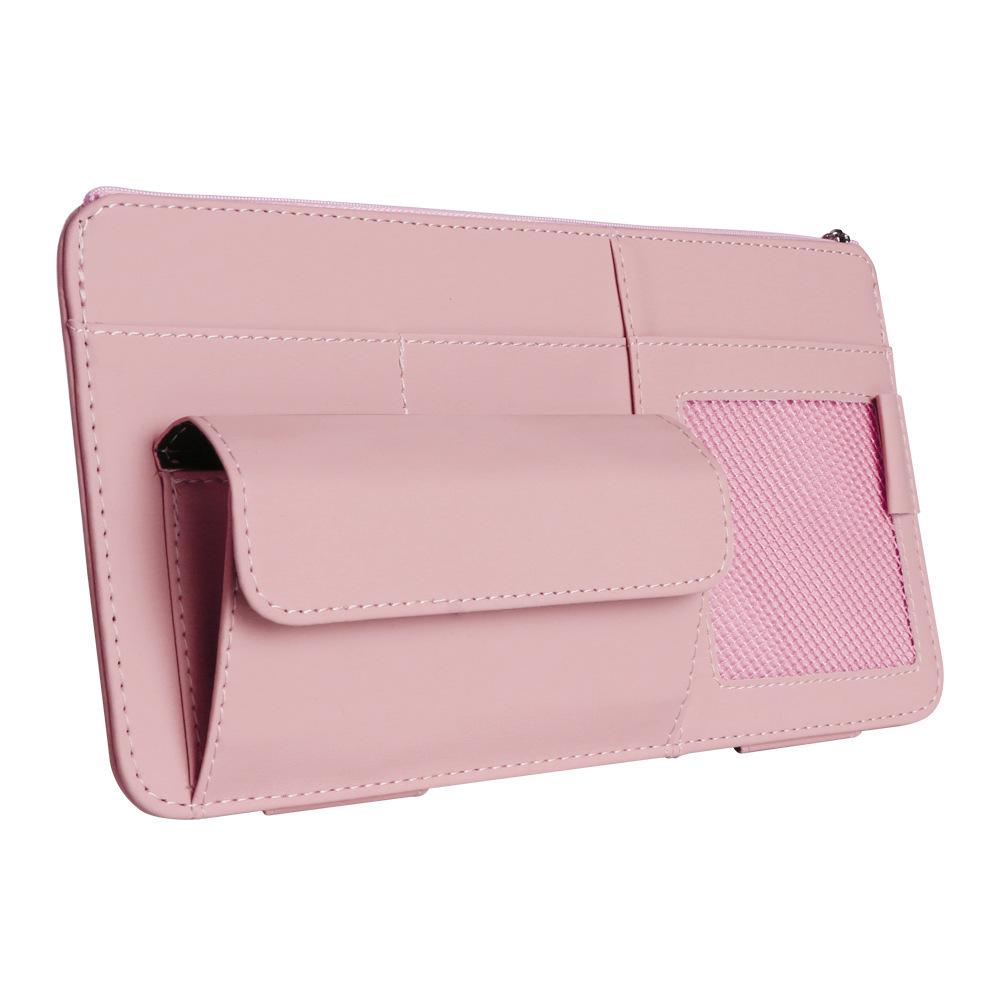 Car Sunshade Glasses, Document & Card Holder Storage Bag